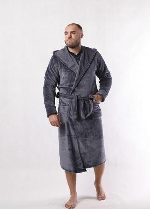 Чоловічий комплект халат і піжама3 фото