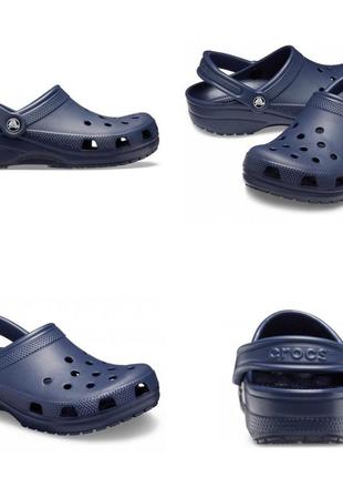 Сабо crocs classic clog navy