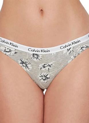 Трусики calvin klein cotton thong