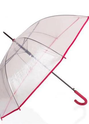 Большой прозора парасолька тростина lantana, 8 спиць, купол 114 (разовая ручка и кант)
