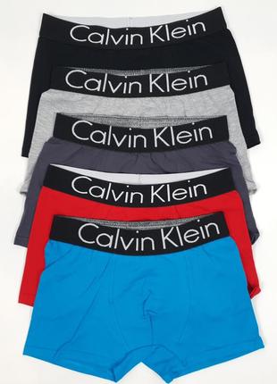 Набор трусов мужских 5шт calvin klein. нижнее белье набор кельвин кляйн. набор трусов для мужчин9 фото