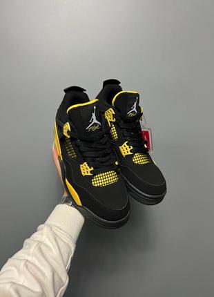 Кросівки nike air jordan 4 retro 'thunder'3 фото