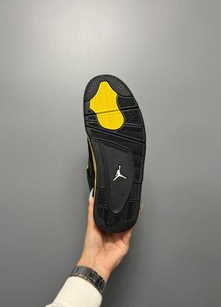 Кросівки nike air jordan 4 retro 'thunder'7 фото