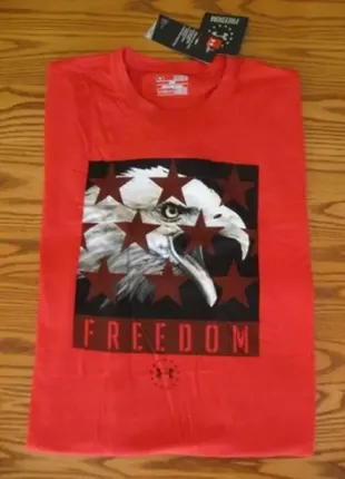 Футболка мужская under armour americana freedom aagle3 фото