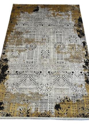 200*300 см  ковер aden 7100a b.black/yellow
