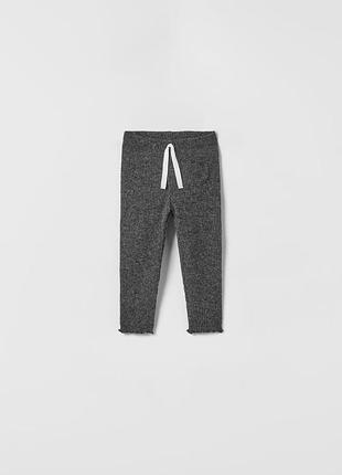 Новые леггенсы ( лосины, штаны ) zara на 18 - 24 мес ( 92 см),  и 4 - 5 р ( 110 см )