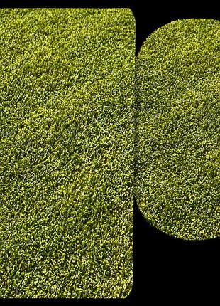 100*200 см  6365a l.green shaggy loca