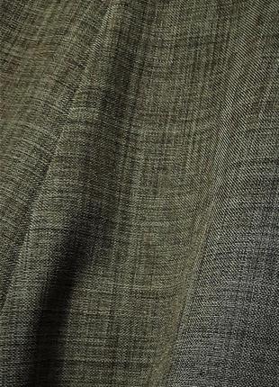 Marks&spenser отличные штаны брюки пёстрые хаки-коричневые летние батал прямые свободные женские3 фото