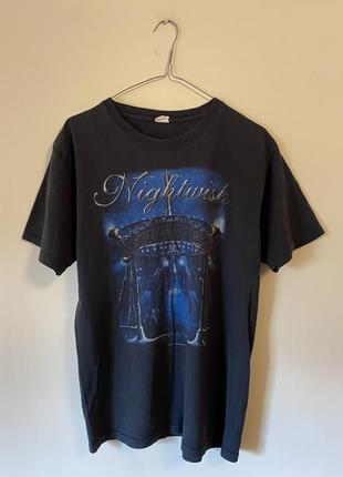 T-shirt nightwish 2012 rock merch slipknot mayhem iron maiden nirvana spiral vintage red hot chili peppers the beatles muse u2 kiss burzum1 фото