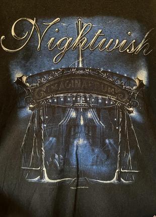 T-shirt nightwish 2012 rock merch slipknot mayhem iron maiden nirvana spiral vintage red hot chili peppers the beatles muse u2 kiss burzum5 фото