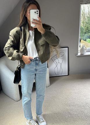 Куртка бомпер zara