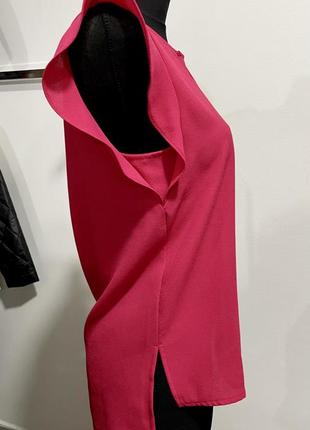Яркая блуза zara, сочный цвет3 фото
