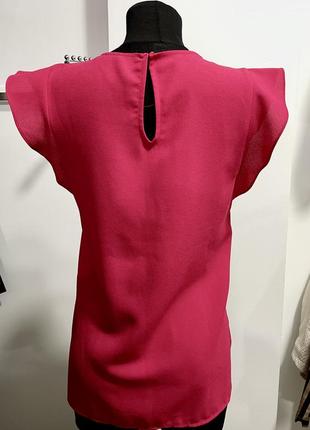 Яркая блуза zara, сочный цвет4 фото