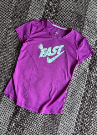 Nike dri-fit womens футболка спортивна оригінал б у2 фото