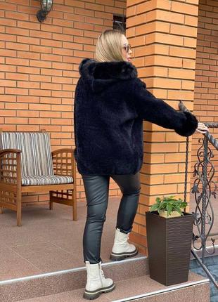 Пальто альпака туреччина з капюшоном10 фото