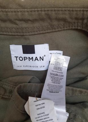Сорочка рубашка мужская чоловіча topman2 фото