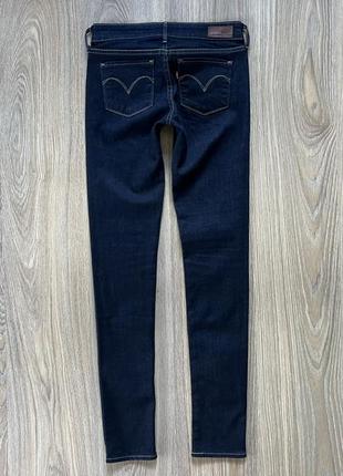 Женские скинни стрейчевые джинсы levis slight curve3 фото