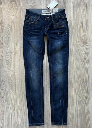 Жіночі нові денім джинси з кишенями freeman2 фото
