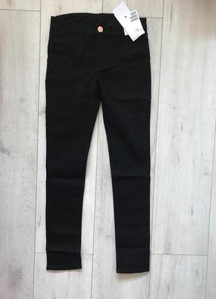 Черные джинсы skinny fit от h&amp;m рост от 140 до 170 см3 фото