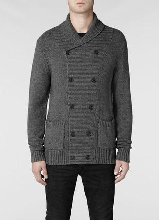 All saints mooch cardigan кофта кардиган с шерстью яка оригинал (s)1 фото