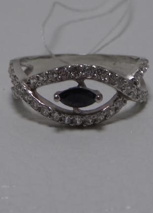 Новое серебряное кольцо "далида" р.183 фото