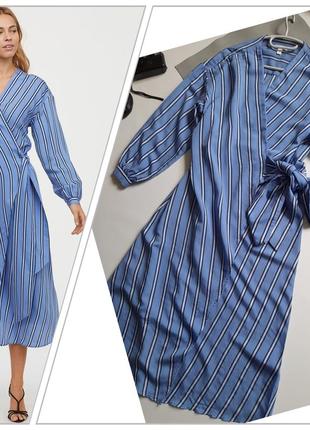 H&m оригинальное платье на запах р м