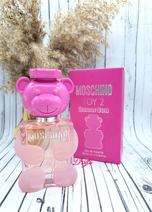 🩷оригинал 🩷100 мл moschino toy 2 bubble gum1 фото