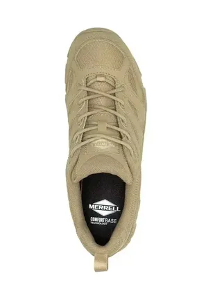 Кроссовки тактические merrell moab 3 low tactical waterproof - dark coyote4 фото