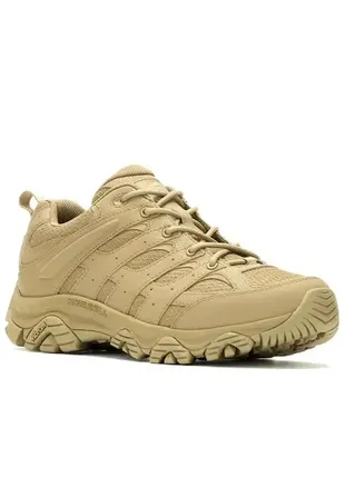 Кросівки тактичні merrell moab 3 low tactical waterproof - dark coyote