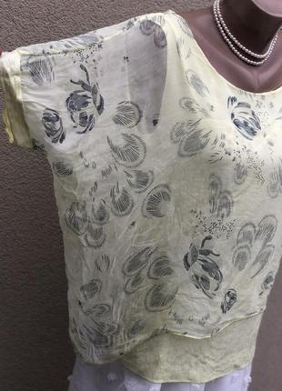 Шовкова блуза реглан,сорочка,паєтки,етно стиль бохо, італія,9 фото