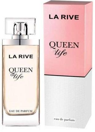 Женская парфюмированая вода 75 мл la rive queen of life 061182