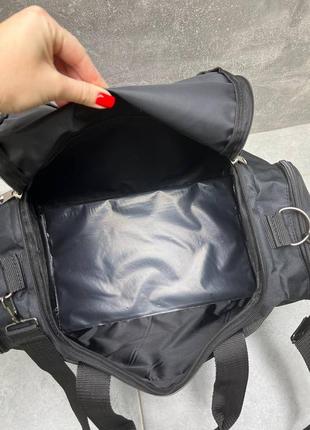 Спортивна сумка puma чорного кольору дорожня сумка сумка для тренувань5 фото