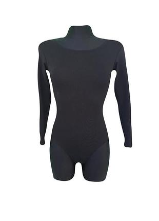 Купальник женский для хореографии borodina antonina s черный (1049)