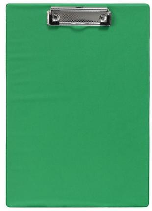 Кліпборд-папка а4, pvc, зелений h-tone jj40918-green