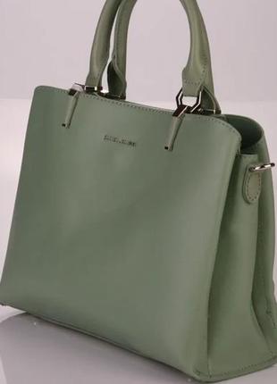 Сумка david jones 6469 light green