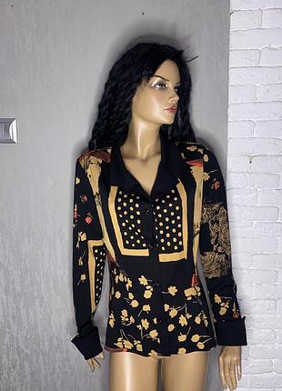 Винтажная блуза блузка faust, xl