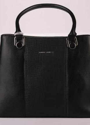 Сумка david jones 6426 black2 фото