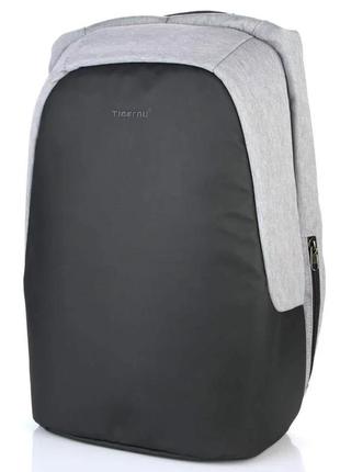 Рюкзак 15.6" tigernu т-в3615 b usb grey1 фото