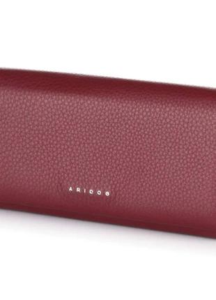 Кошелек alfa ricco 7171 burgundy xc