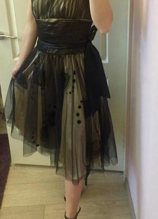 Новое платье миди, сетка, нарядное, definitions, торжественное платье