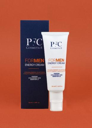 Крем для обличчя pfc cosmetics for men energy cream 50 мл1 фото