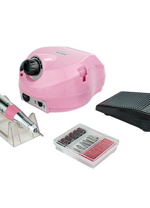 Фрейзер машинка для манікюру nail master 202 65 w 45000 потужний професійний манікюрний фрезер апарат фрези nail drill pro zs 6012 фото