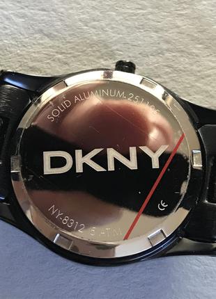 Часы женские кварц  эксклюзив керамика + фионит  дорогой бренд dkny оригинал6 фото