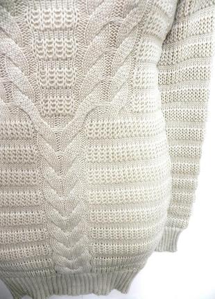 Удлиненная теплая туника свитер новый  джемпер кофта2 фото