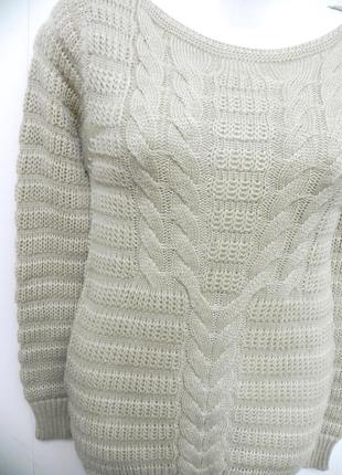 Удлиненная теплая туника свитер новый  джемпер кофта3 фото