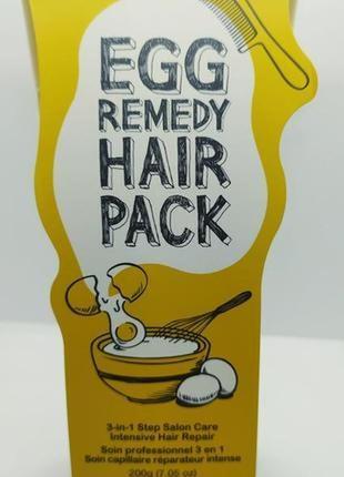 Поновлююча маска для волосся too cool for school egg remedy hair pack1 фото