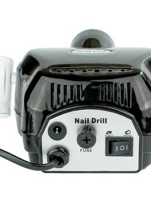 Фрезер для манікюру з насадками drill master zs-601 65 вт 45000 об/хв машинка для нігтів nail drill6 фото