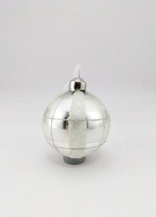 Іграшка новорічна куля xmas baubles1 фото