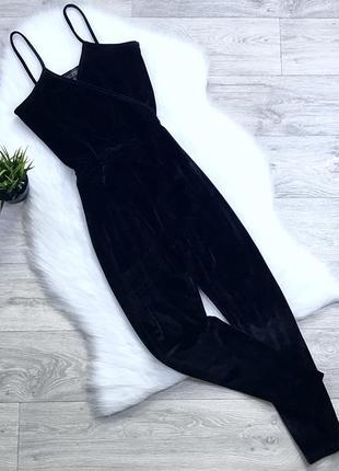 Бархатный комбинезон