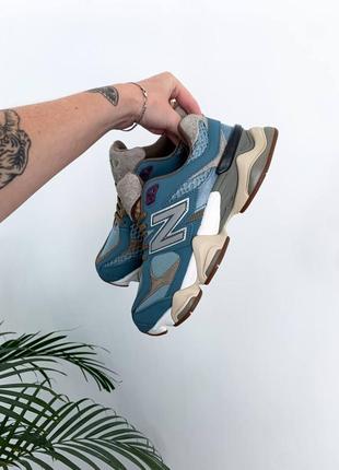 💙new balance 9060 x bodega💙 ❤️36рр-45рр❤️кроссовки мужские 2009 баланс 9060, кроссовки мужественные 9060 демисезонные4 фото